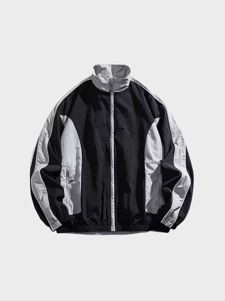 DCRB Vintage Varsity Waterproof Track Jacket