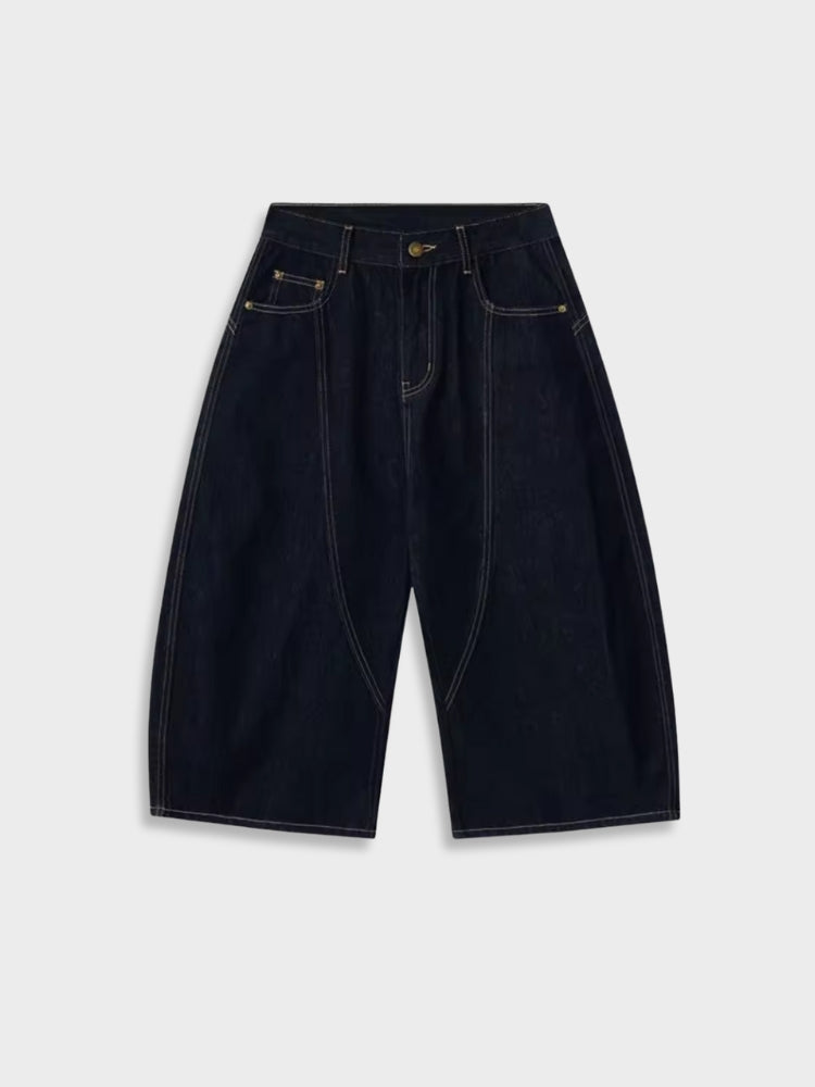 DCRB Barrel Fit Dark Jorts V2