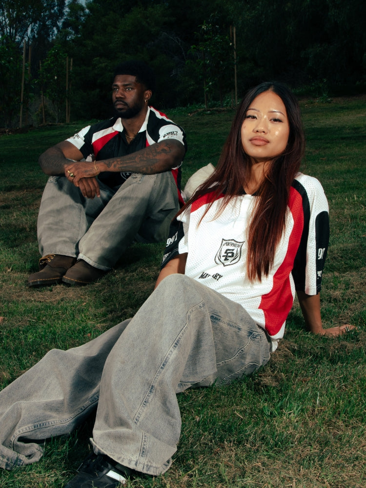 DCRB Spikey Football Tee