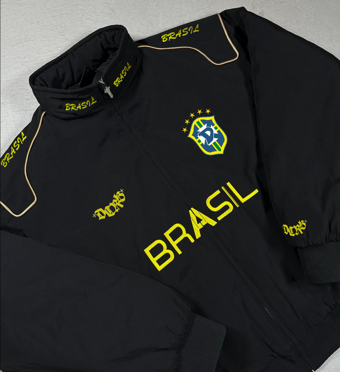 🇧🇷 Limited Edition DCRB - Brasil Football Jacket