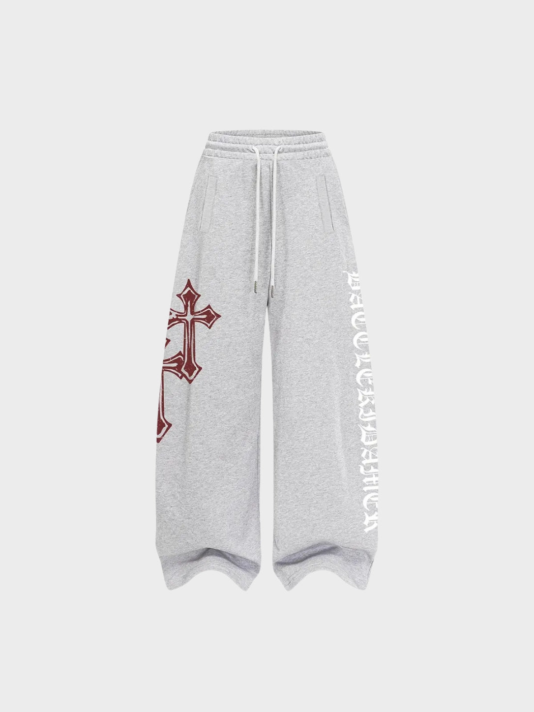 DCRB Cross Print Baggy Joggers
