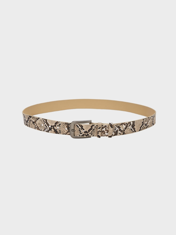 DCRB Snake Print Belt