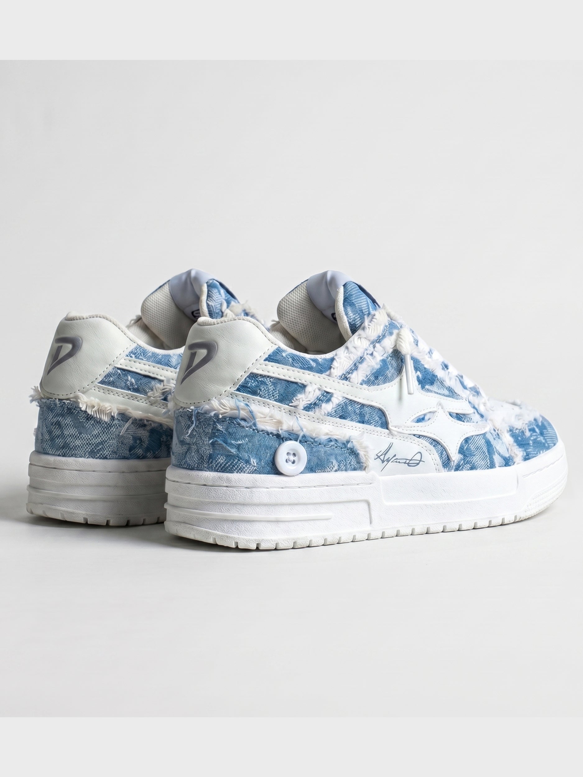 DCRB Broken Denim Sneakers