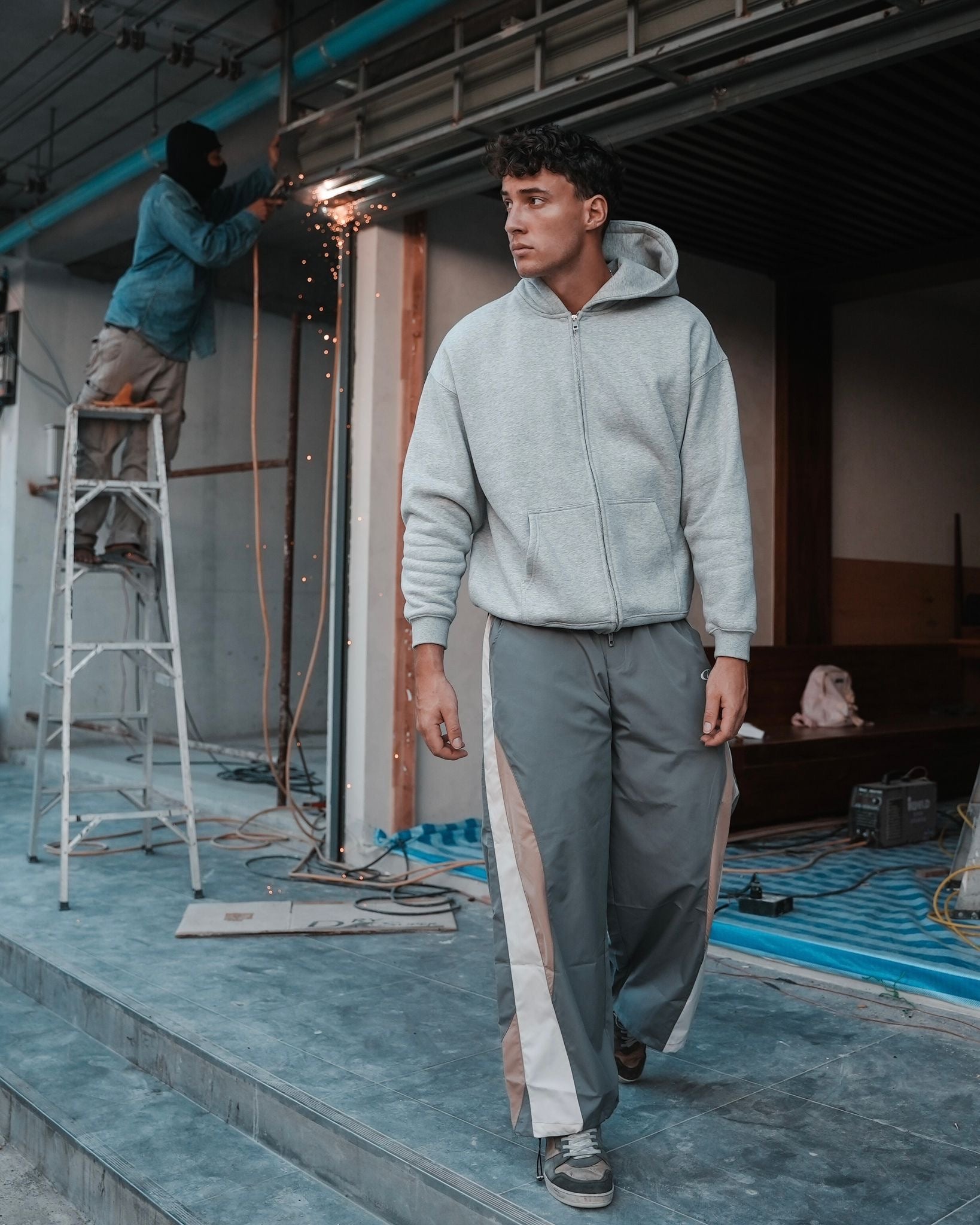 Decarba x Amaldi Tech Straight Joggers