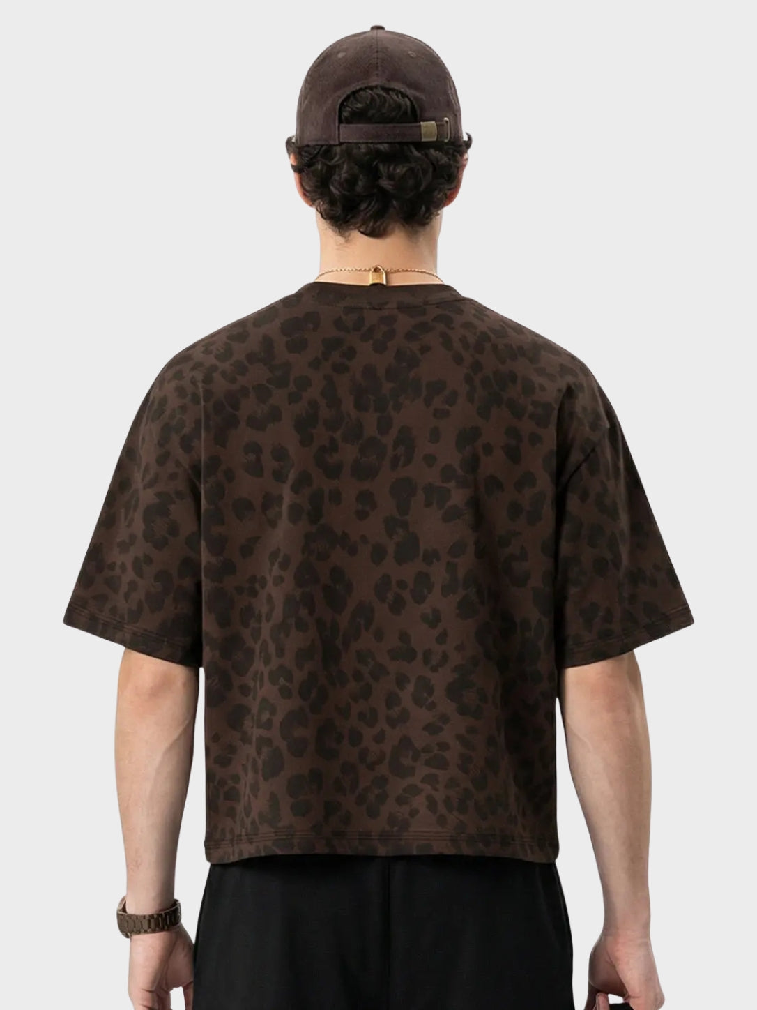 DCRB Leopard Print Boxy Tee