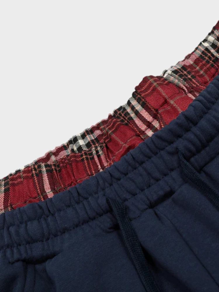 DCRB Double Waist Checkered Jogger