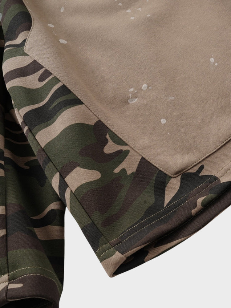 DCRB Camo Patchwork Baggy Jorts