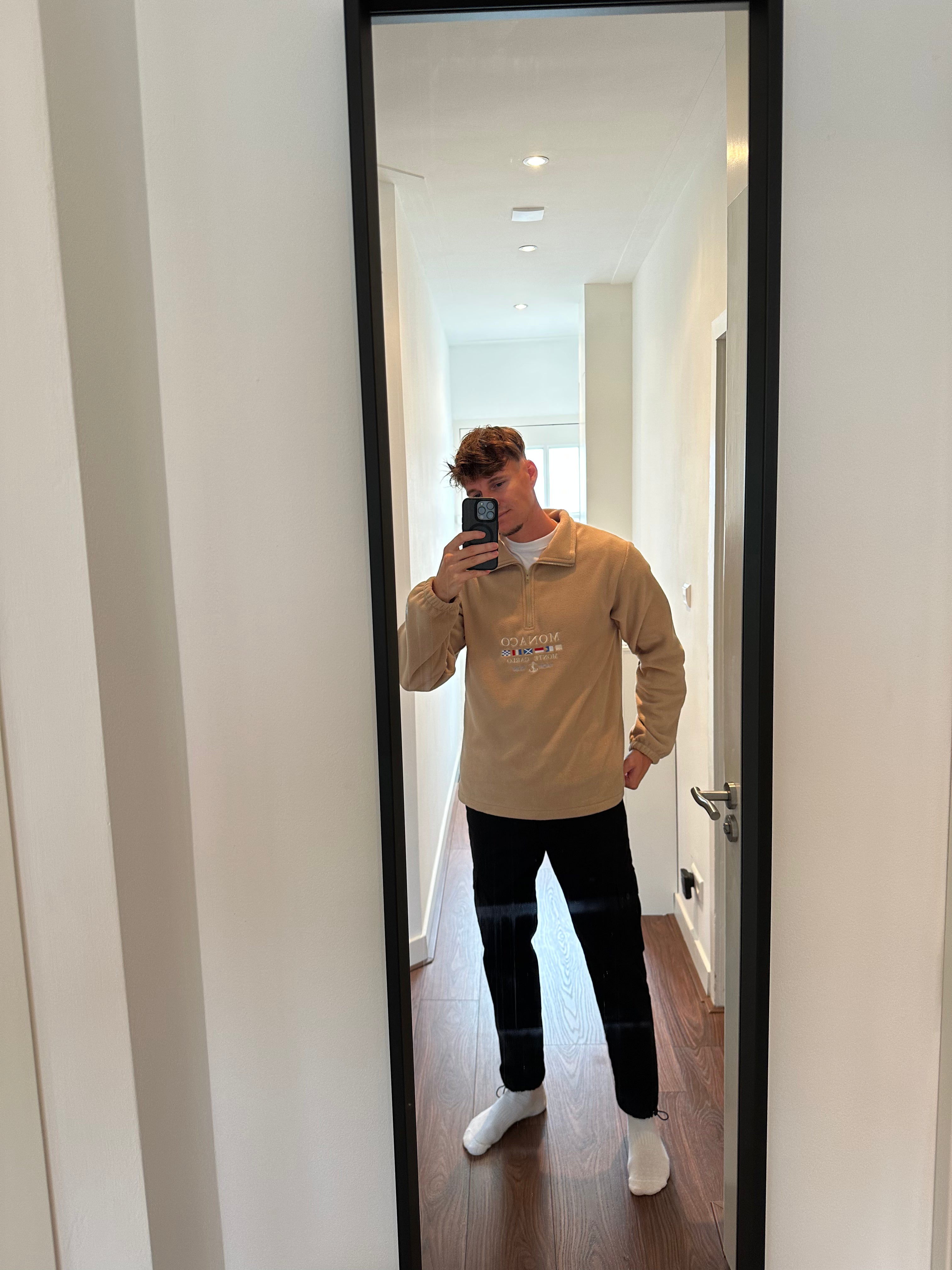 Monaco Pullover mit Zipper