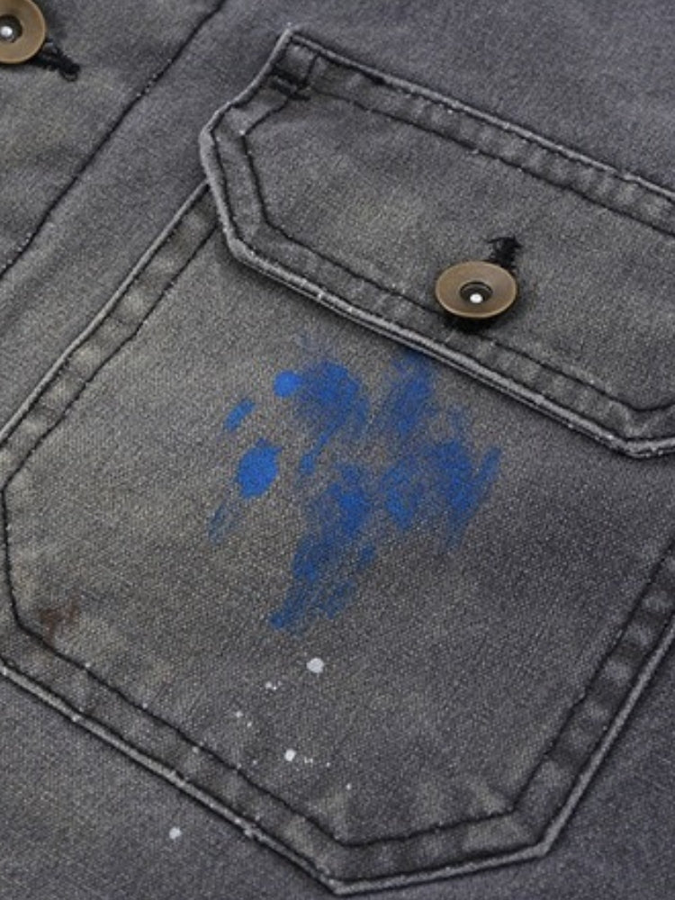 DCRB Detroit Washed Denim Jacket