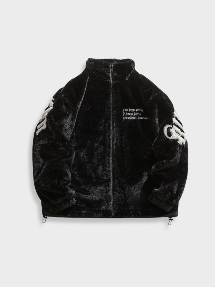 Street Letter Fleece Jacket