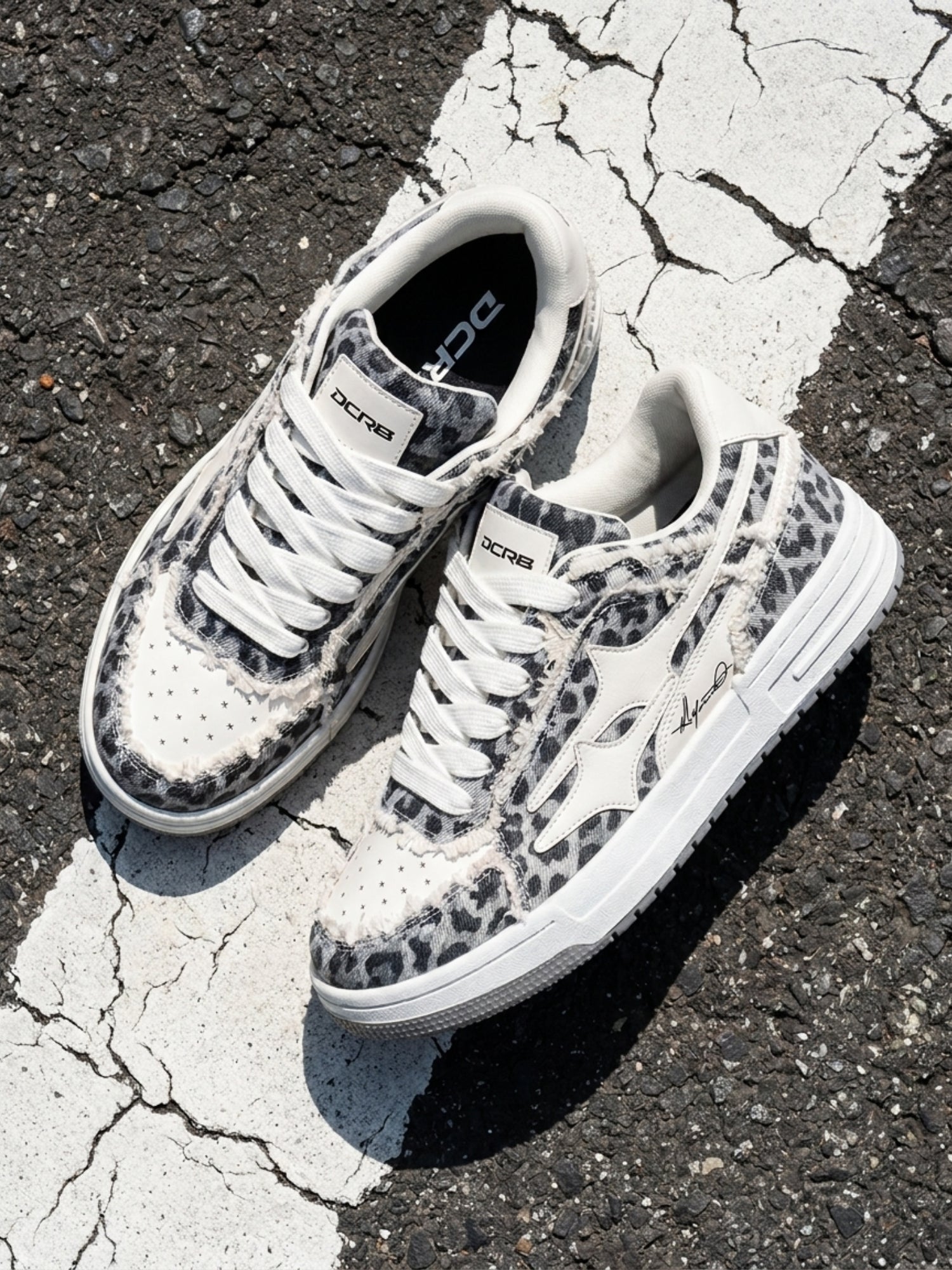 DCRB Ash Leopard Sneakers