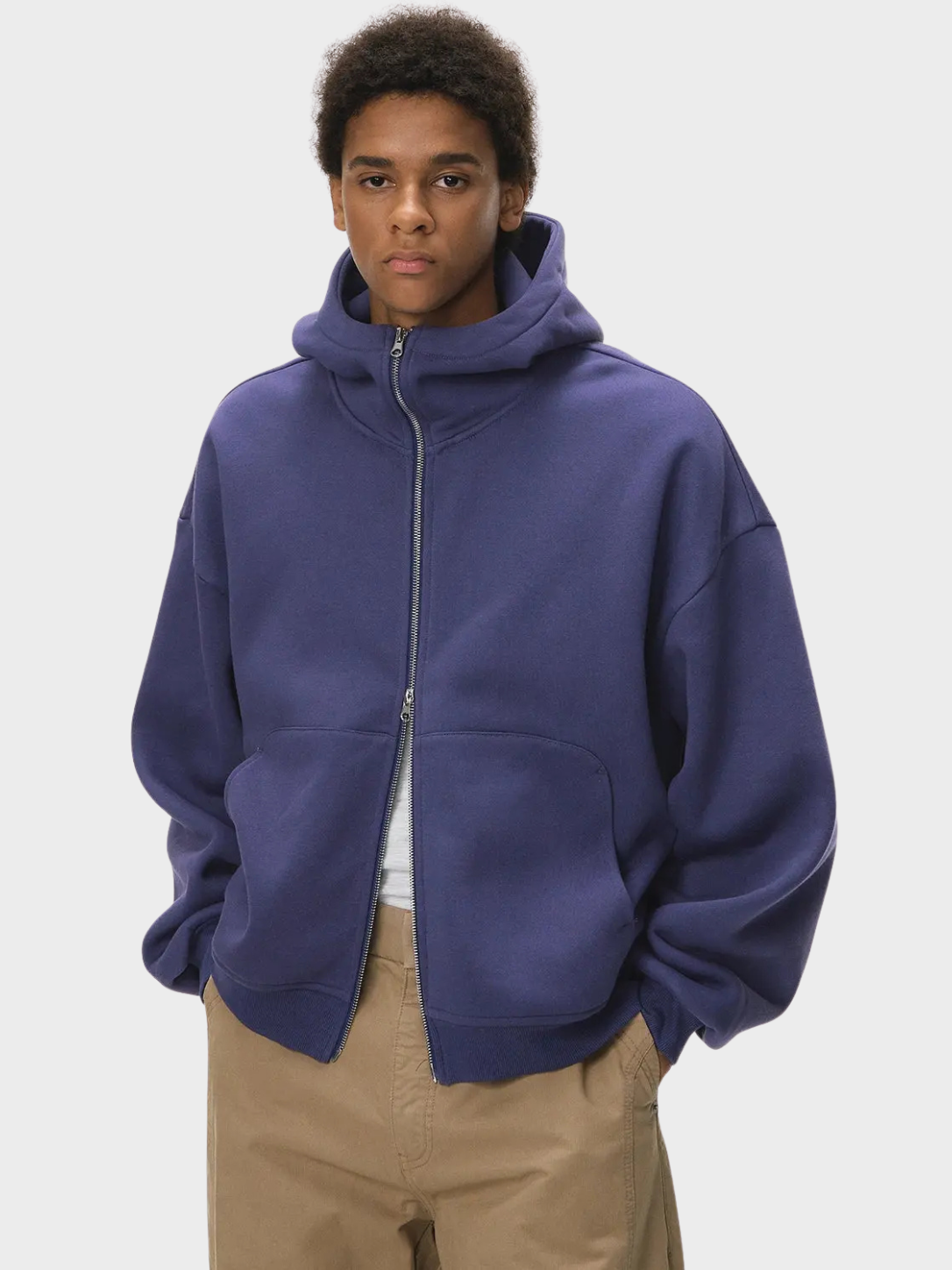 DCRB High Collar Fleece Zipper