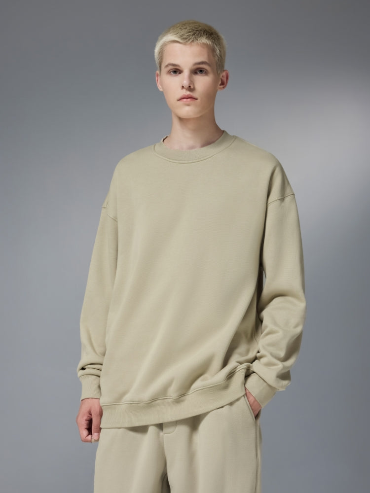 Decarba Fleece Crewneck Sweater