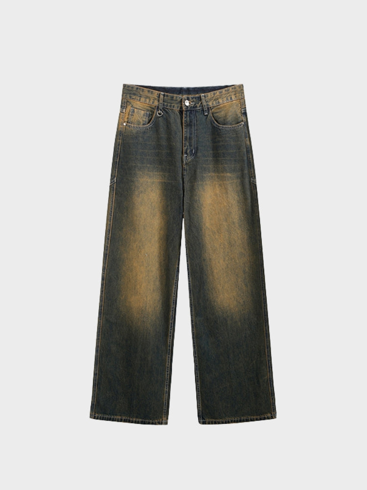 DCRB Baggy Denim Jeans - Sand