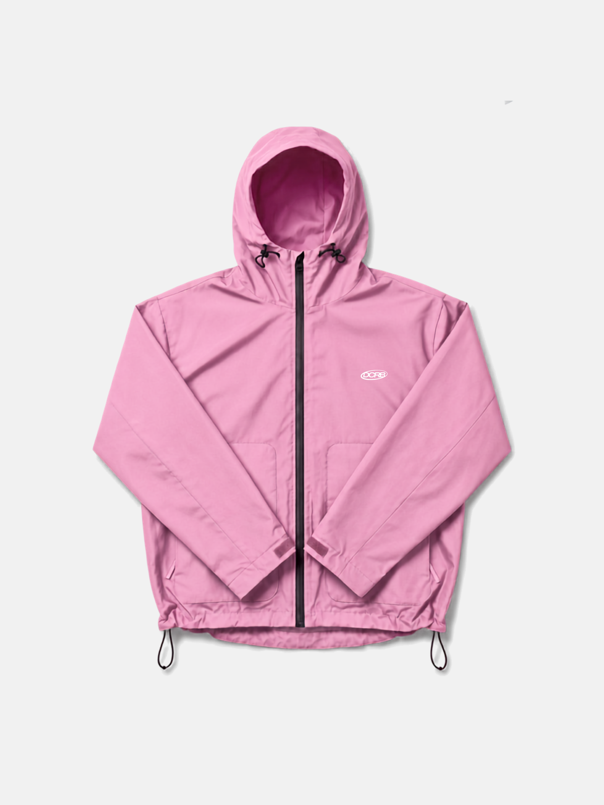 DCRB Pink Water Reactive Cheetah Rain Jacket
