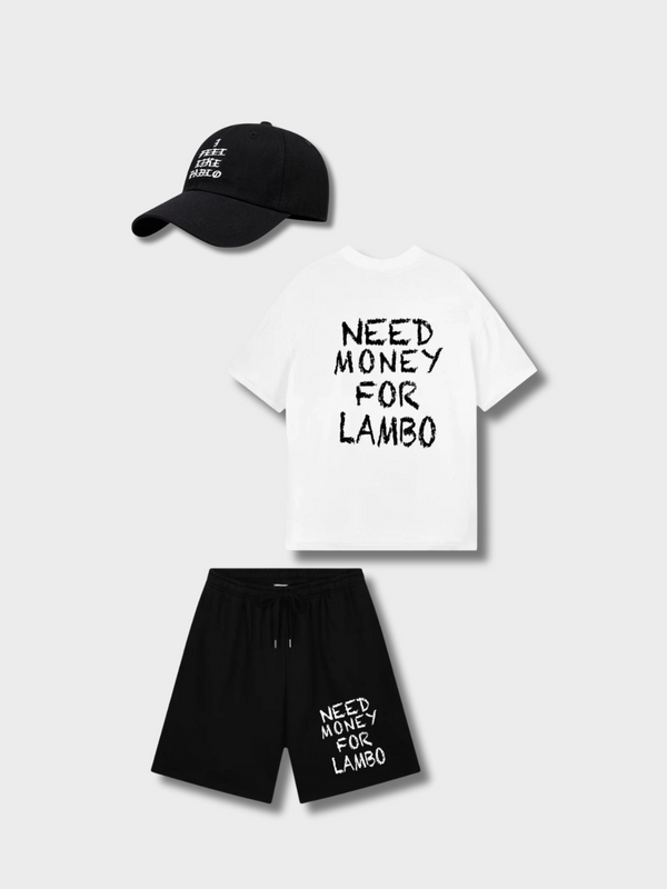 Black & White Lambo Outfit