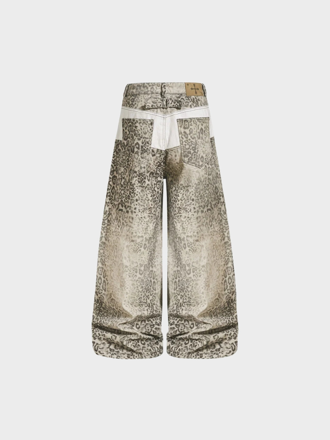DCRB Leopard Wide Leg Denim