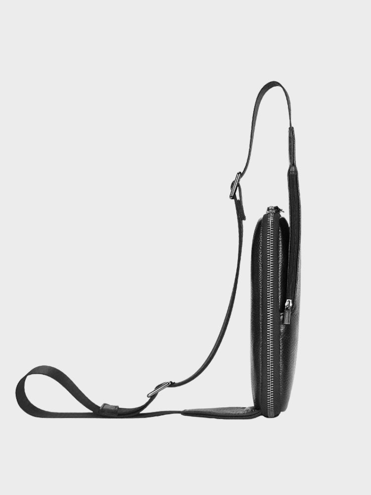 Leather Decarba Crossbody Bag