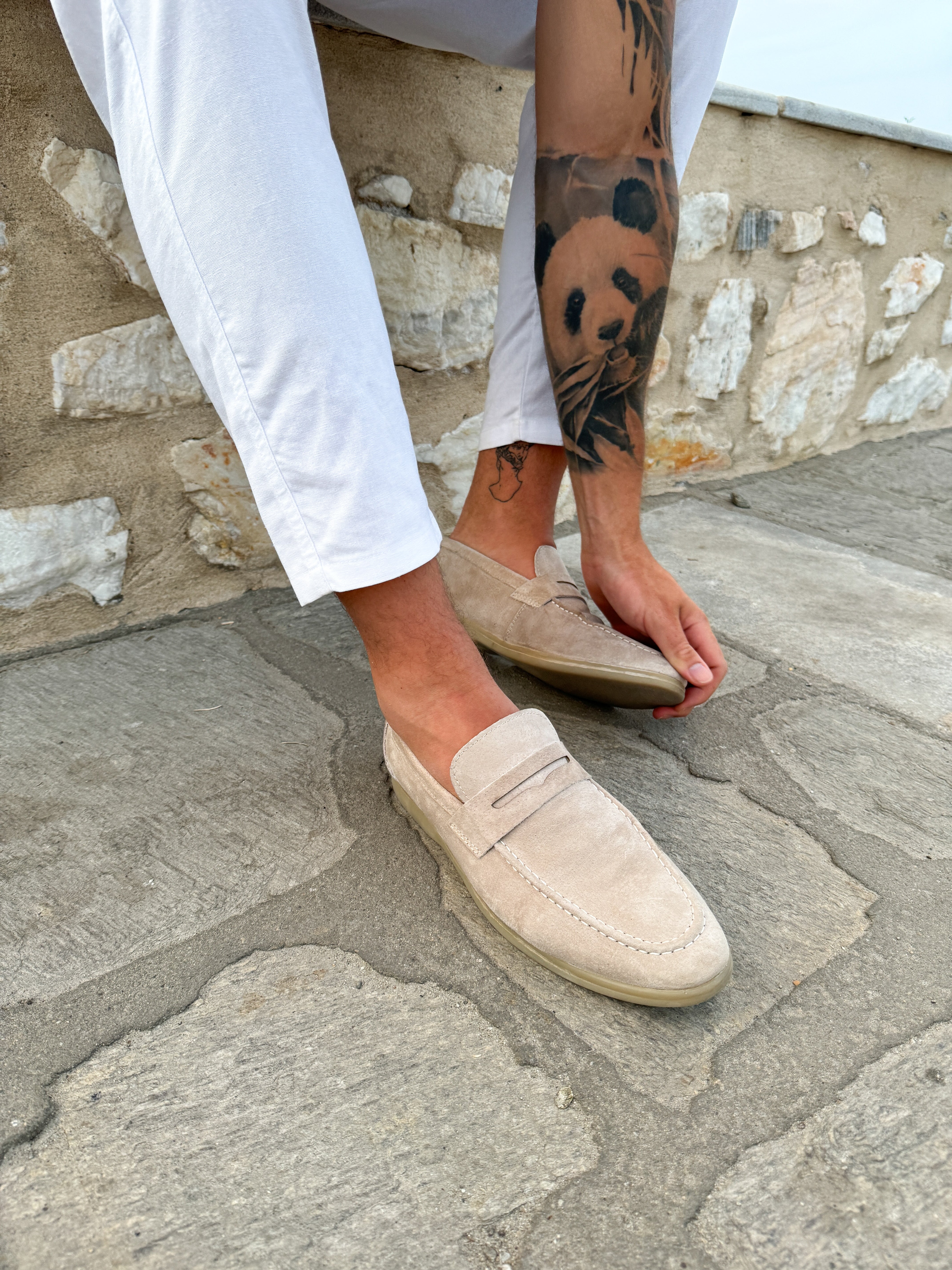 Vintage Leather Loafers - Gio