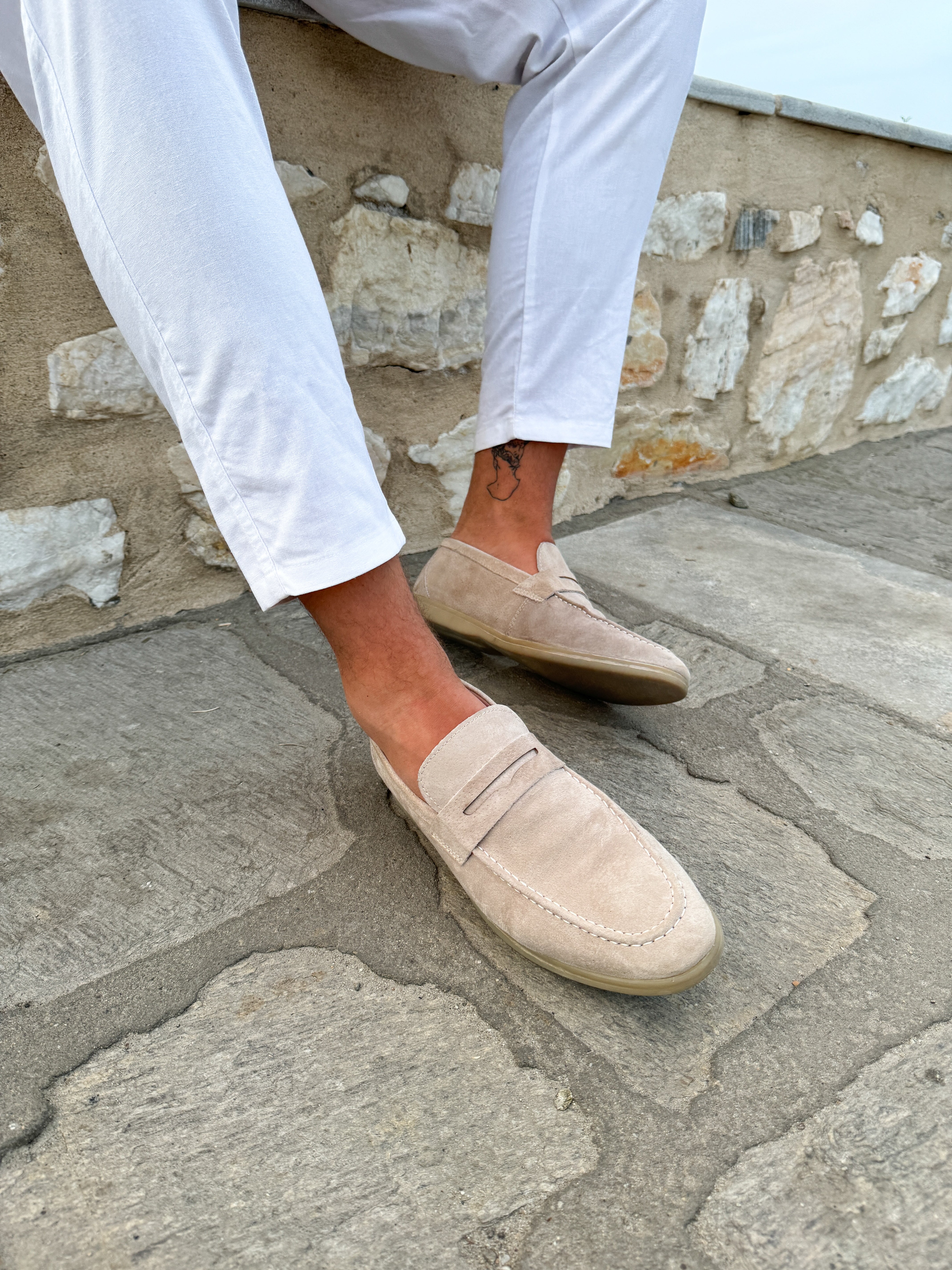 Vintage Leather Loafers - Gio