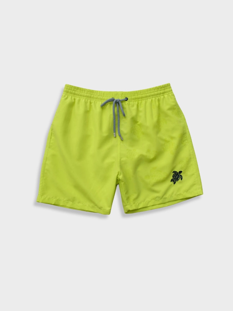 One Sides Vintage Turtle Swimshorts