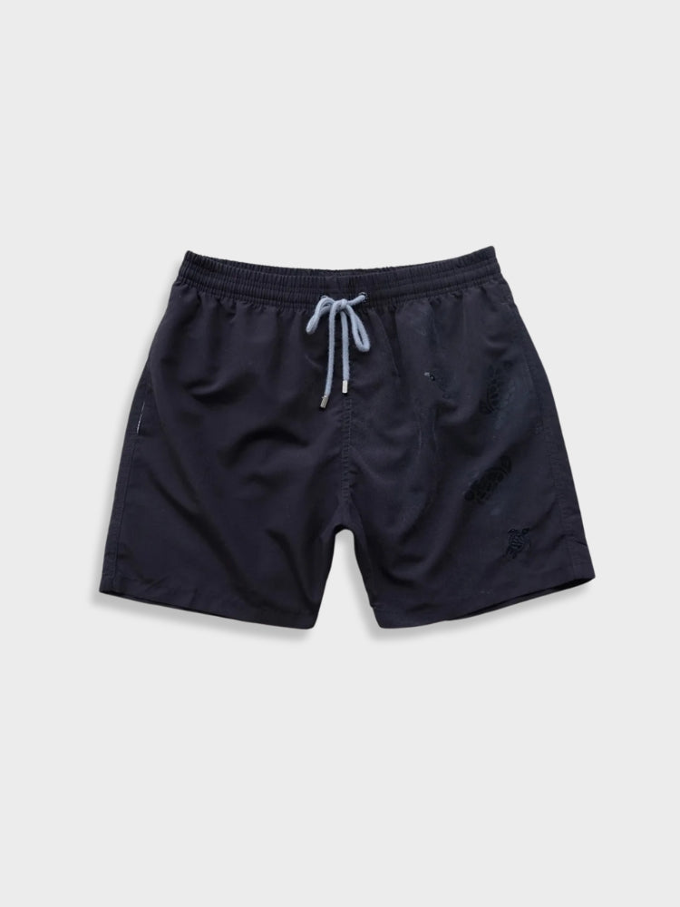 One Sides Vintage Turtle Swimshorts