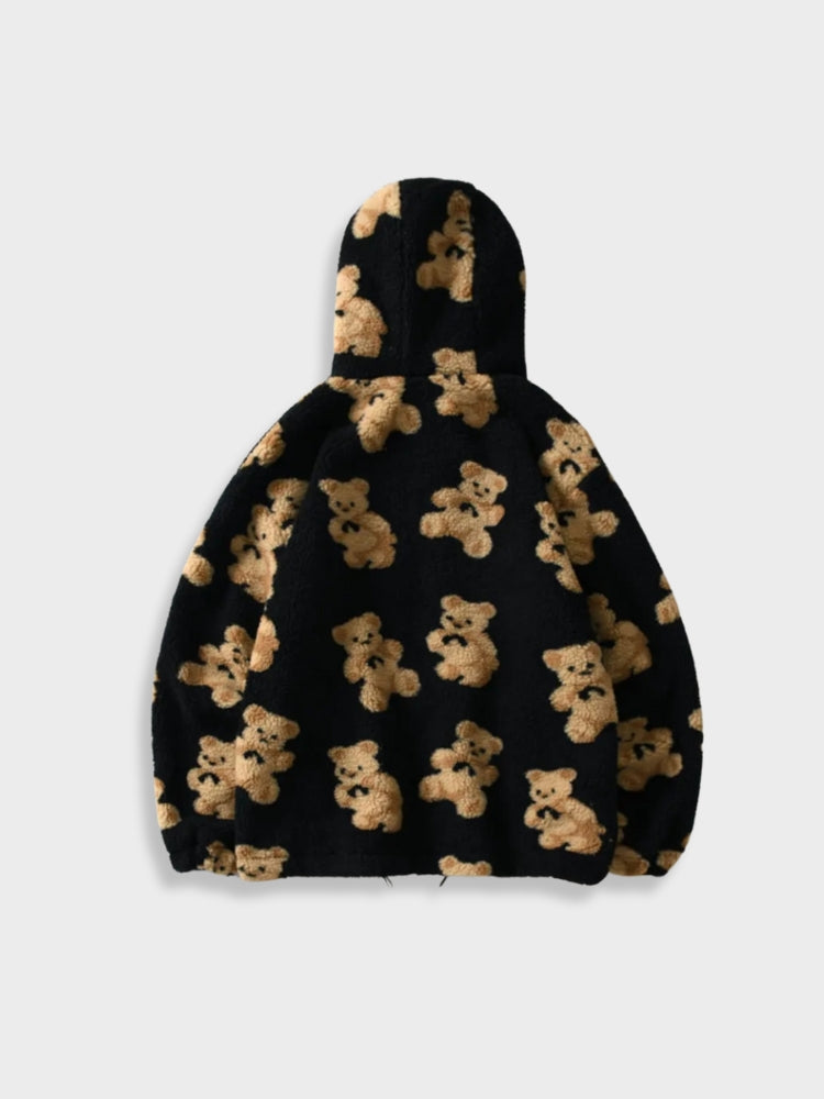 Comfi Bear Fleece Hooded Jacket