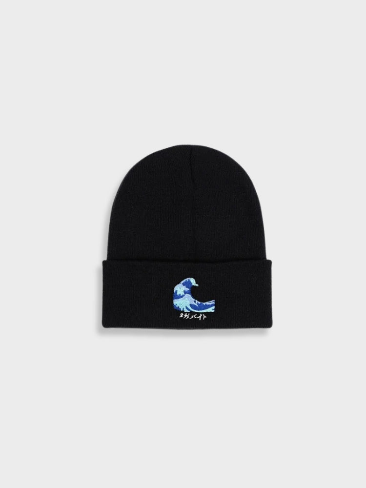 Japanese Sea Wave Beanie