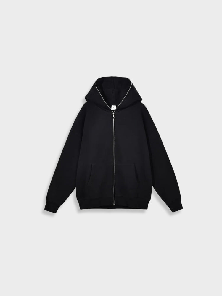 High End Zipper with Hoodie