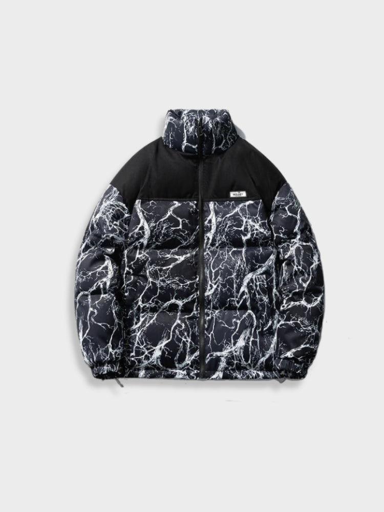 Dark Tree Puffer Jacket