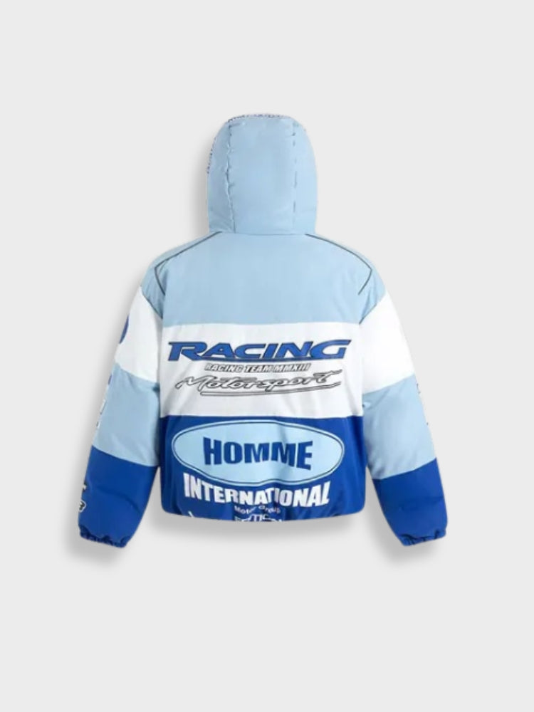 Vintage Racing Warm Winter Jacket