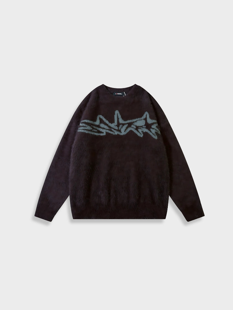 Knitted Wool DCRB Sweater