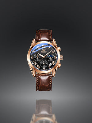 Rose Gold & Schwarz