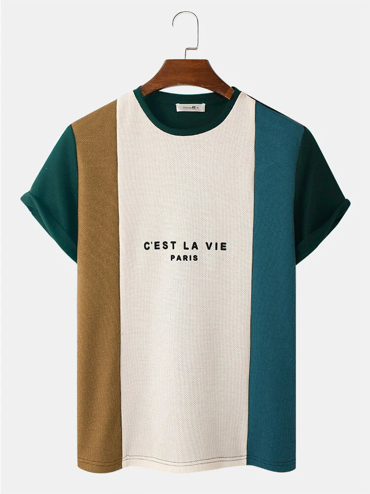 Cest la vie - Dubble stripe Paris T-Shirt