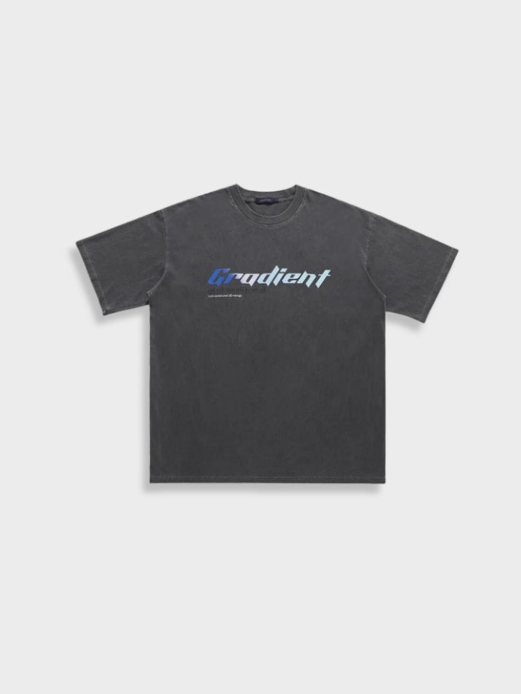 Gradient Distressed Tee