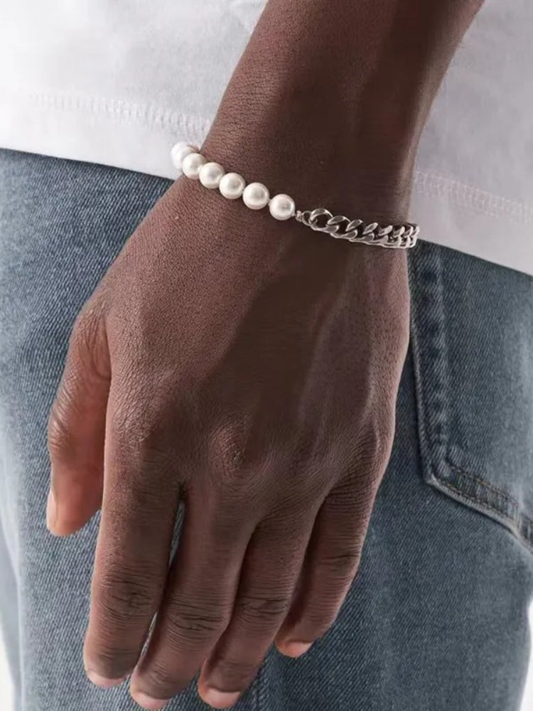 Half Pearl Bracelet - Havana