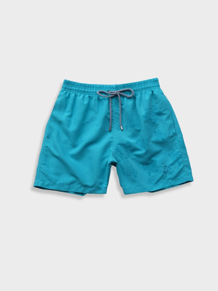 One Sides Vintage Turtle Swimshorts