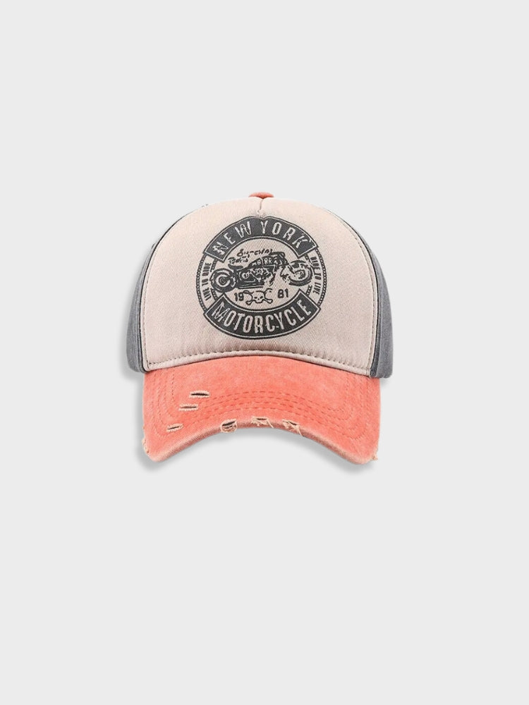 NY Motorcycle Cap