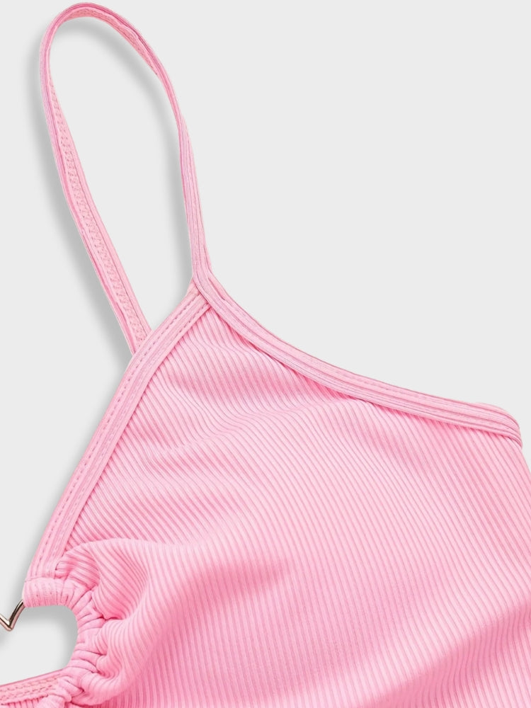 Pink Bikini Heart Top