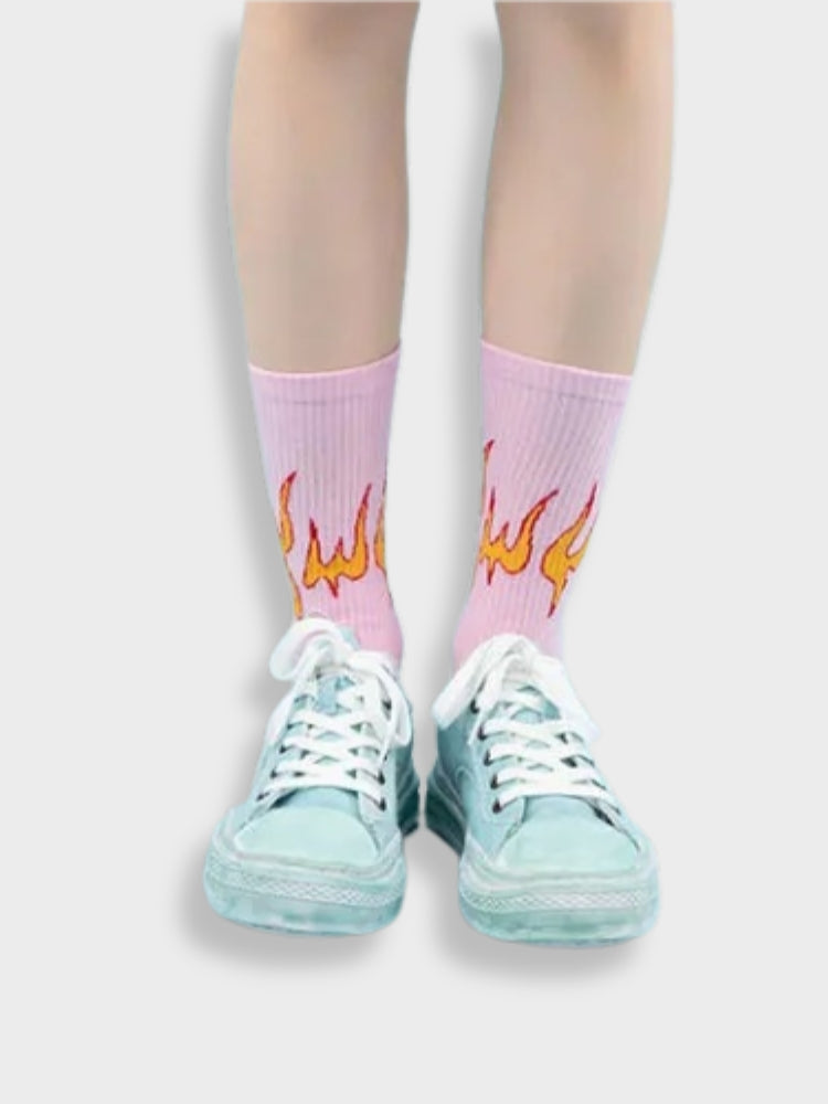 Flame Socks