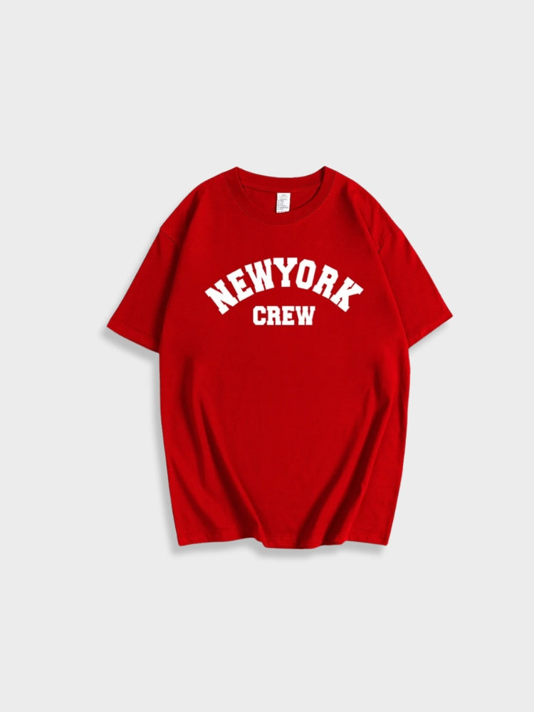 NewYork Crew Oversized Tee