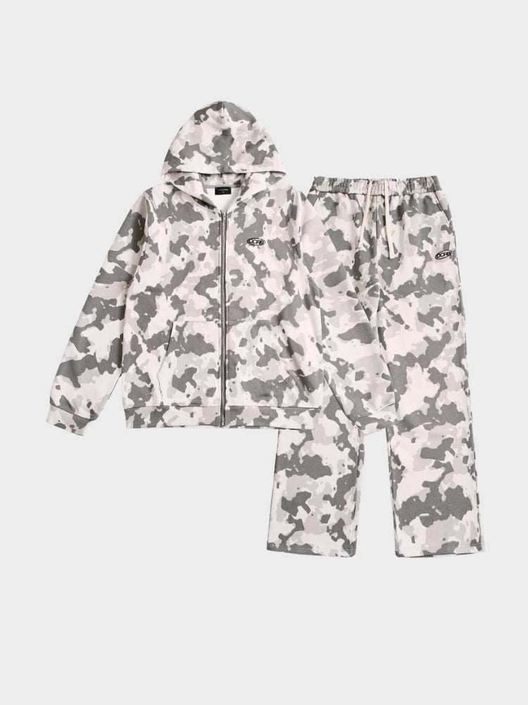 Camo Tracksuit Set