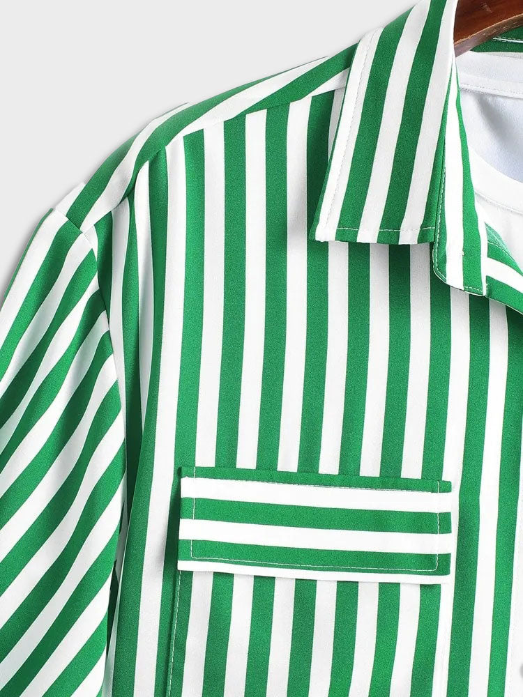 Vertical Striped Shirt