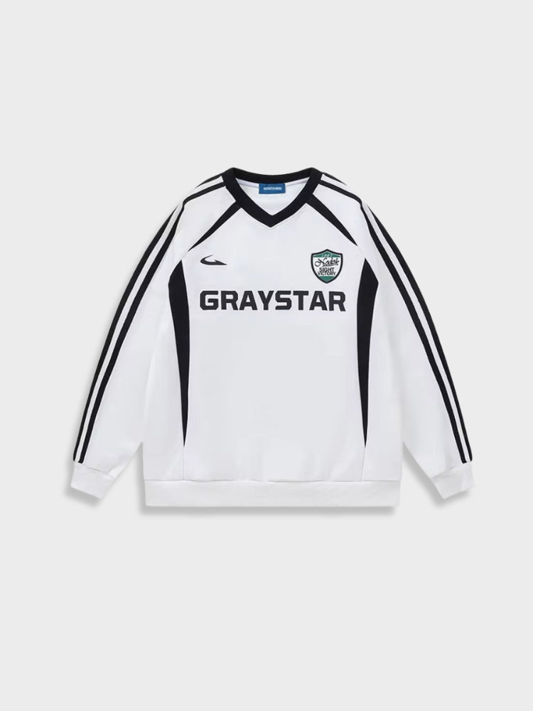 DCRB Graystar Vintage Football Sweater