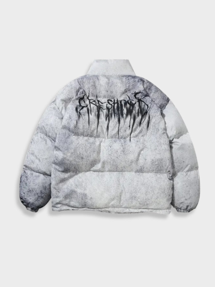 Tie Dye Winter Parka