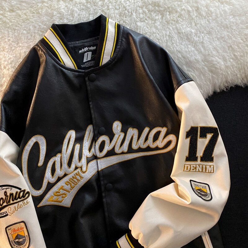 California Retro Baseball Jacket